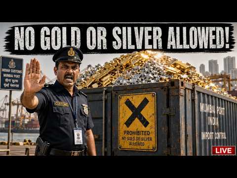 Thumbnail for Metals Smashed Overnight! India to Ban Gold? Silver News & Analysis! LIVE!📉🚨 by Vault