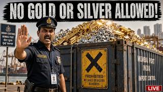 Metals Smashed Overnight! India to Ban Gold? Silver News & Analysis! LIVE!📉🚨