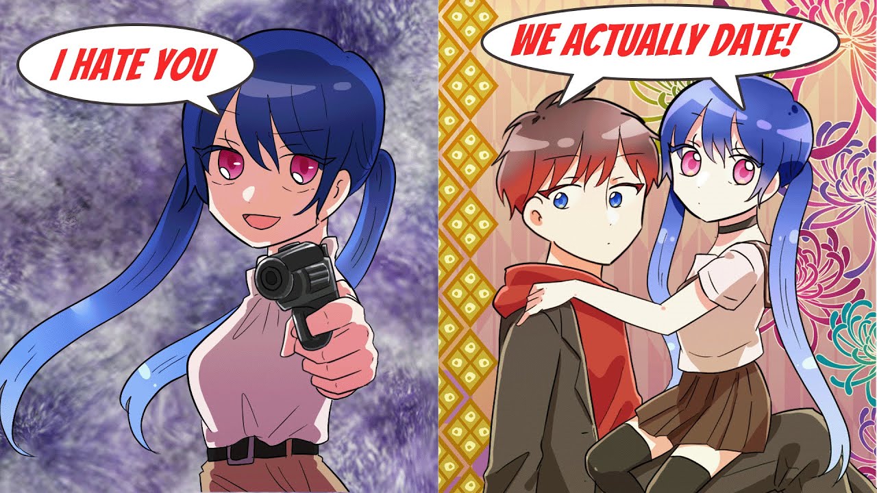 The Two Strongest Conflicting Delinquent Leaders are Actually Sweet Lovers！【Manga dub】