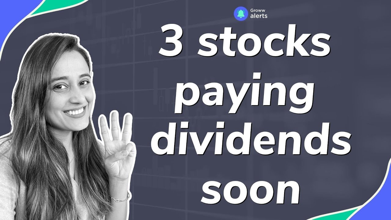 Dividend Alert 3 stocks paying dividends soon! YouTube
