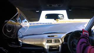 Subaru Impreza STI on-board @ Knockhill Track Day