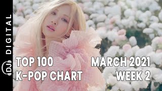 Top 100 K-Pop Songs Chart - March 2021 Week 2 - Digi's Picks