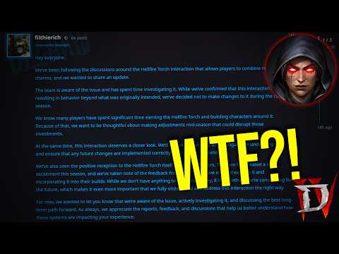 Diablo 4 - Hellfire Torch Exploit Situation is WILD