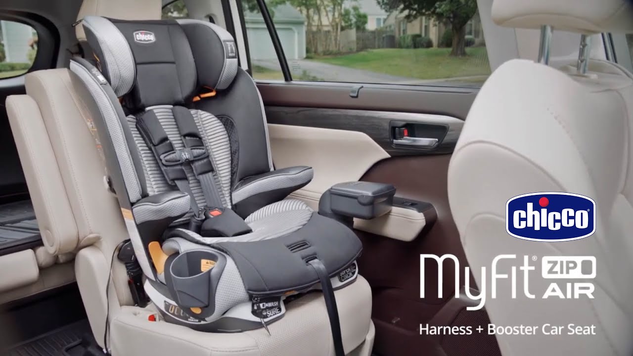 คาร์ซีท Chicco MyFit Zip Harness+Booster Car Seat (ซับไตเติ้ล ภาษาไทย