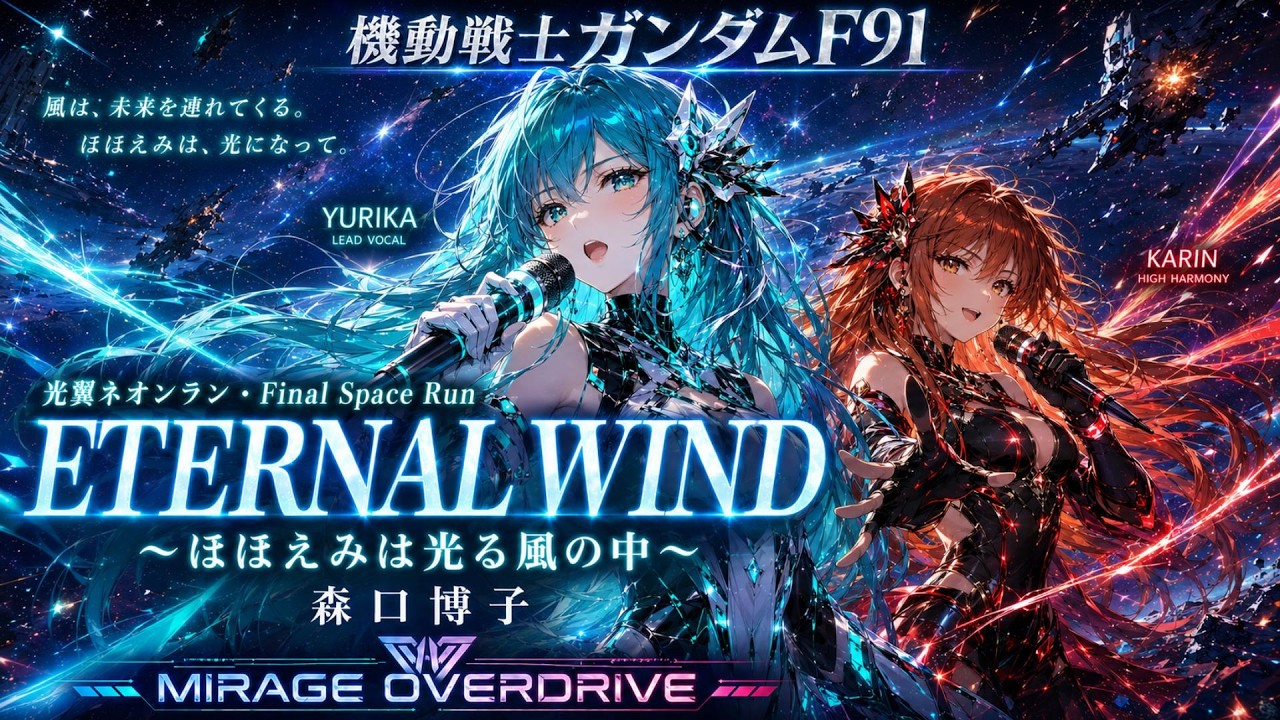 機動戦士ガンダムF91】ETERNAL WIND / 森口博子 – Final Space Run
