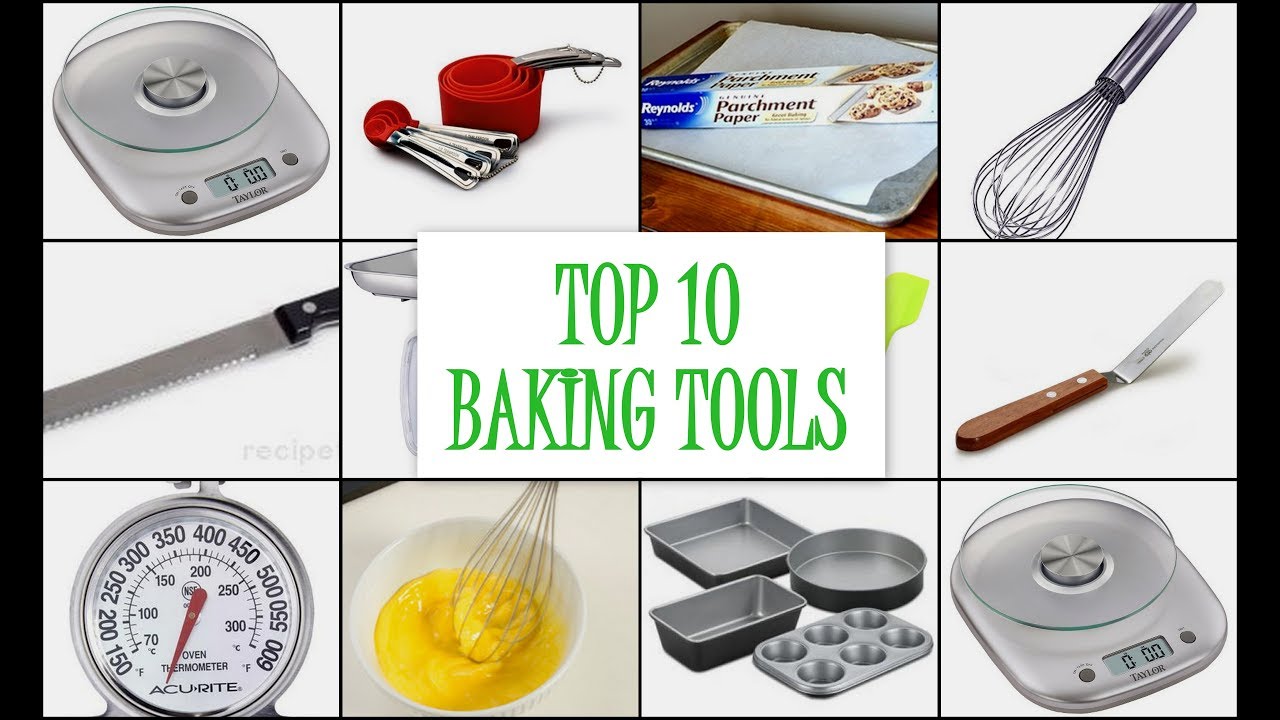 A Complete List of The Best Baking Essentials and Tools