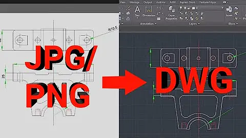 Can you import PNG into AutoCAD?