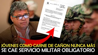 SE CAE SERVICIO MILITAR OBLIGATORIO