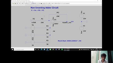 DLIC EXP No- 2: Application of OP-Amps as Adder and Subtractor (using OP07, LM741C & TL084).