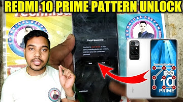 Redmi 10 prime pattern unlock || Redmi 10 prime Hard reset @SecondLuck