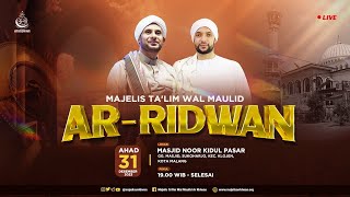 Tabligh Akbar Malam Tahun Baru 2024 bersama Majelis Ar-Ridwan | Masjid Noor Kidul Pasar Kota Malang