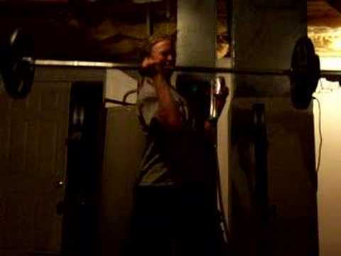 Beer Bong Weight Lifting!