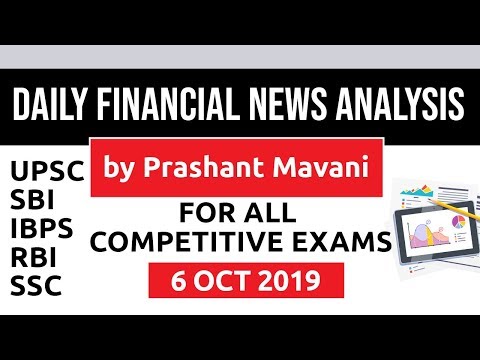 upscale furniture stores Daily Financial News Analysis in Hindi - 6 October 2019 - Financial Current Affairs for All Exams