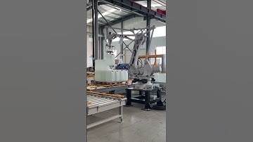 Industrial Robot Drum Palletizing#IndustrialRobot #DrumPalletizing #Manufacturing #FactoryAutomation