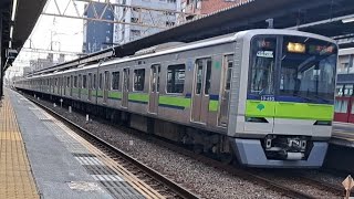 都営地下鉄新宿線10-300系10-480F各駅停車本八幡駅行き笹塚駅到着(2023/6/26)