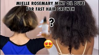 Mielle Rosemary Mint Oil Replacement / Dupe For Fast Hair Growth