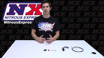 NITROUS PURGE VALVE WITH POLY LINE (4AN) Part No. 15598