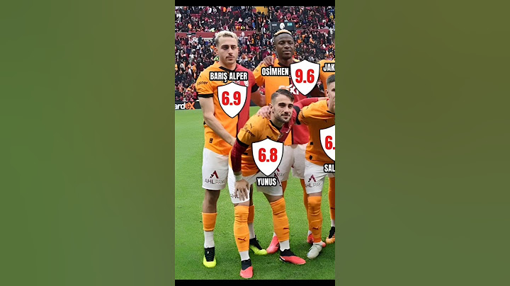 Süper Lig 🔥 GALATASARAY 3-2 SAMSUNSPOR 💛❤ Kadrosu Performansı #galatasaray #football