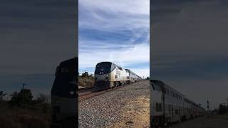 A777 with P42DC 148 leading at Cannon Road, Carlsbad train railfanner amtrak p42dc