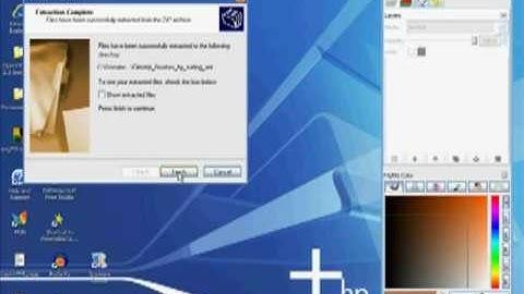 Free Web graphics course - Gimp Video 21 of 28