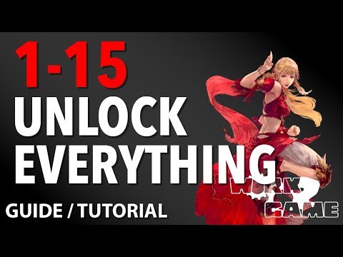 FFXIV Unlock everything level 1-15 [New Player Guide]
