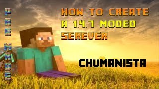 How To Create A Forge Minecraft Server 1 4 7 Working 17 W Pre Made Youtube How To Create A Forge Minecraft Server 1 4 7 Working 17 W Pre Made Youtube