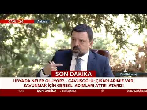 Dışişleri Bakanı Sayın Mevlüt Çavuşoğlu’nun KANAL 24’e Verdiği Özel Röportaj
