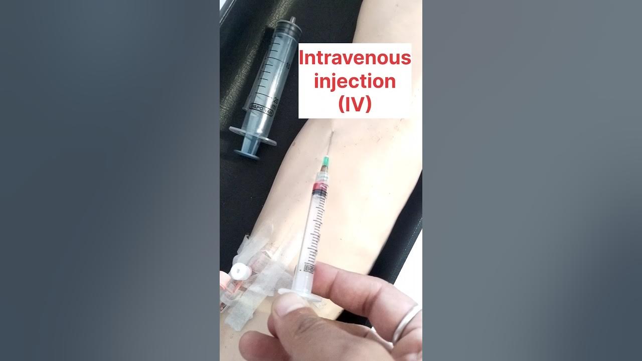 intravenous IV injection iv im nurselife doctorlife ivinjection 