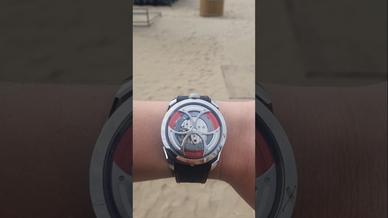 MAD 1 on the Dutch Sandy Sunny Beach Coast 