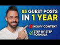 Guest Blogging | How I Published 85 Guest Posts in One Year