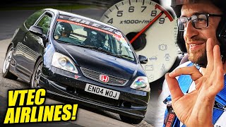 VTEC SENT! Honda Civic Type R EP3 K20 // Nürburgring