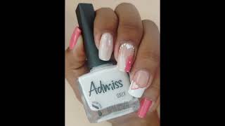 Tutorial Rosa  #nails #nailsart #diseño #naturales #canal #modelo #admission #tutorialnails