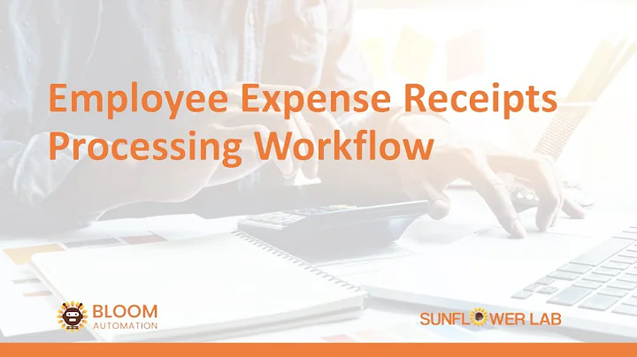 RPA Use Case: Employee Expense Receipts Processing Workflow