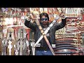 Indian Sword Market Pushkar तलवार, छुरा ,छुरी,बन्दूक  Indian Weapones Market Pushkar Rajasthan