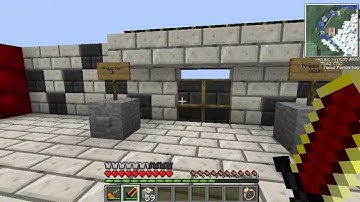 Minecraft:Tekkit redpower door using frames