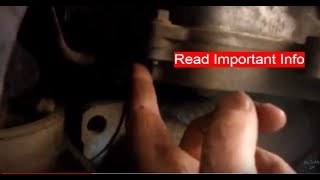Transmission Fluid Level Check Pontiac G6 (3.5 engine) Read info 1st.