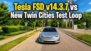Tesla FSD v14.3.7 vs New Twin Cities Test Loop