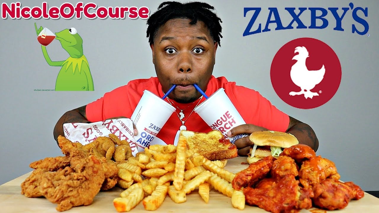 First Time Trying Zaxby's🐔 | Whats Going On with NicoleOfCourse And I