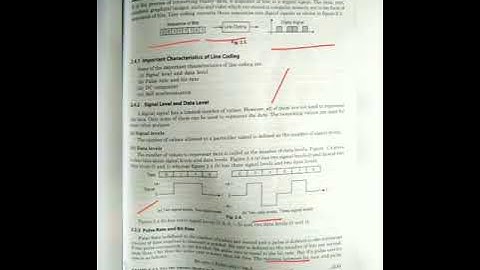 Line coding and its properties