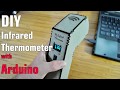 Arduino infrared thermometer with case MDF