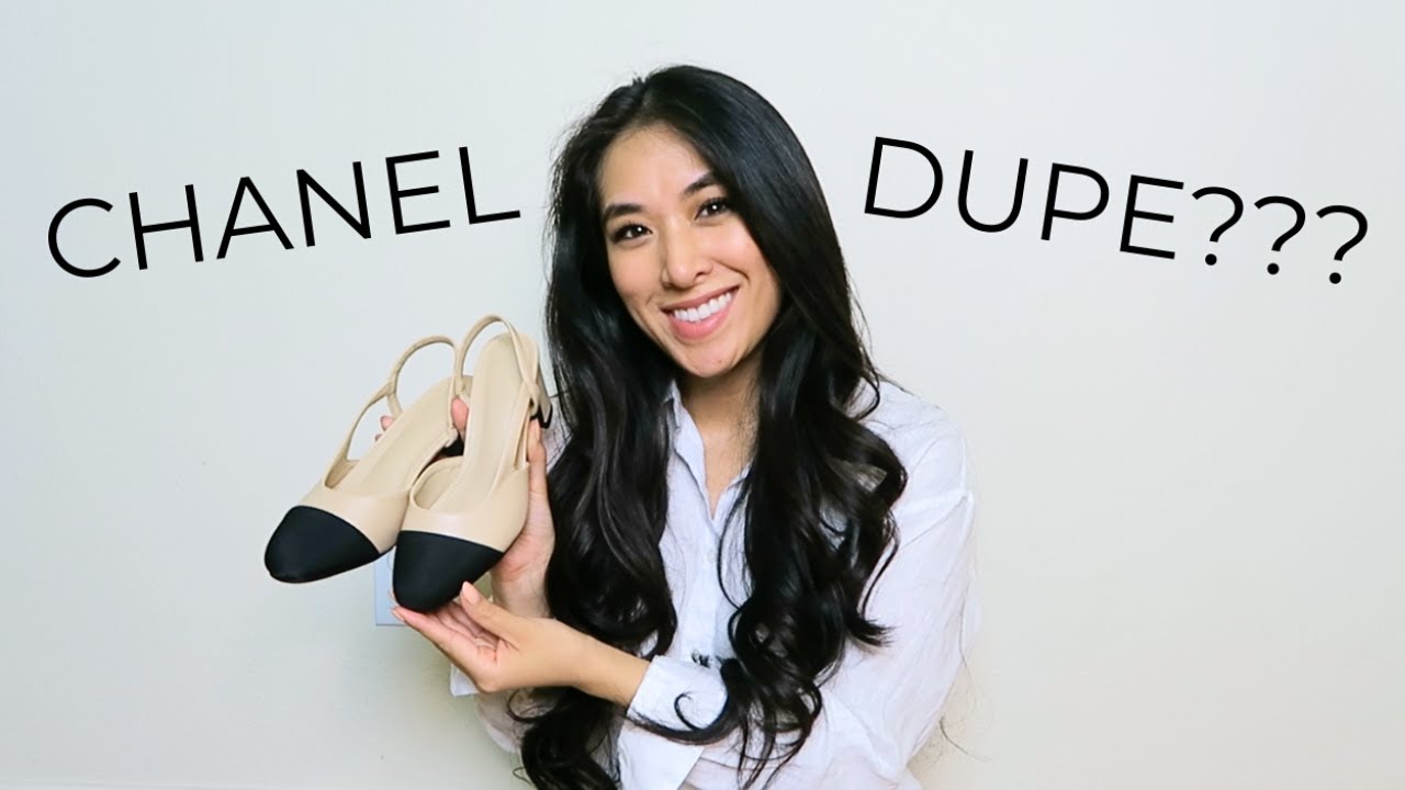 CHANEL SLINGBACK DUPE from