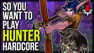How GOOD Is HUNTER In HARDCORE Classic WoW? | Tips & Tricks | Classic WoW