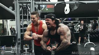 MassiveJoes Arnold Classic 2015 Workout! Rich Piana | Doug Miller | Marc Lobliner | Asha Coulthard