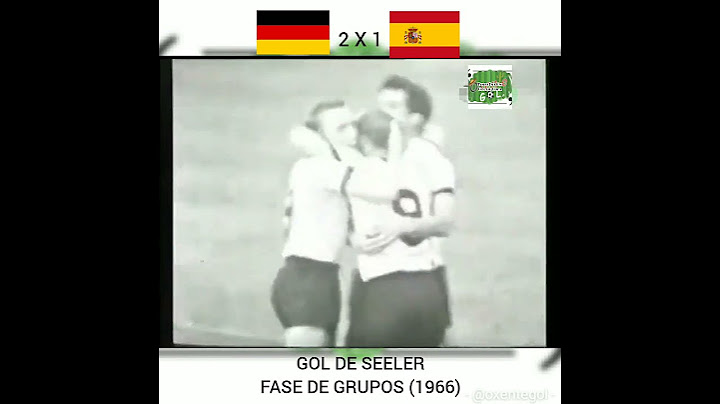 Dia 60: Gol de Seeler - Alemanha 2 X 1 Espanha (20 de Junho de 1966 - Fase de Grupos)