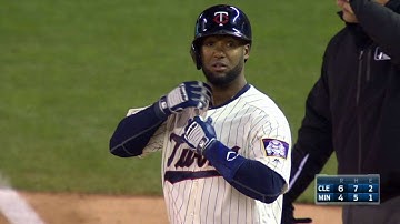 CLE@MIN: Santana plates Rosario with single in 5th