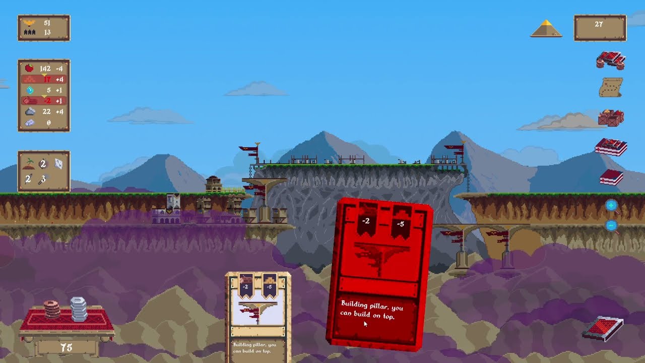 Vertical Kingdom Early Access City Builder Indie Game Lets Play Ep 4