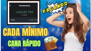 32 DÓLARES EN 24 HORAS ? /GANA DINERO CADA 80 segundos / gana usdt trc20 diario 2023