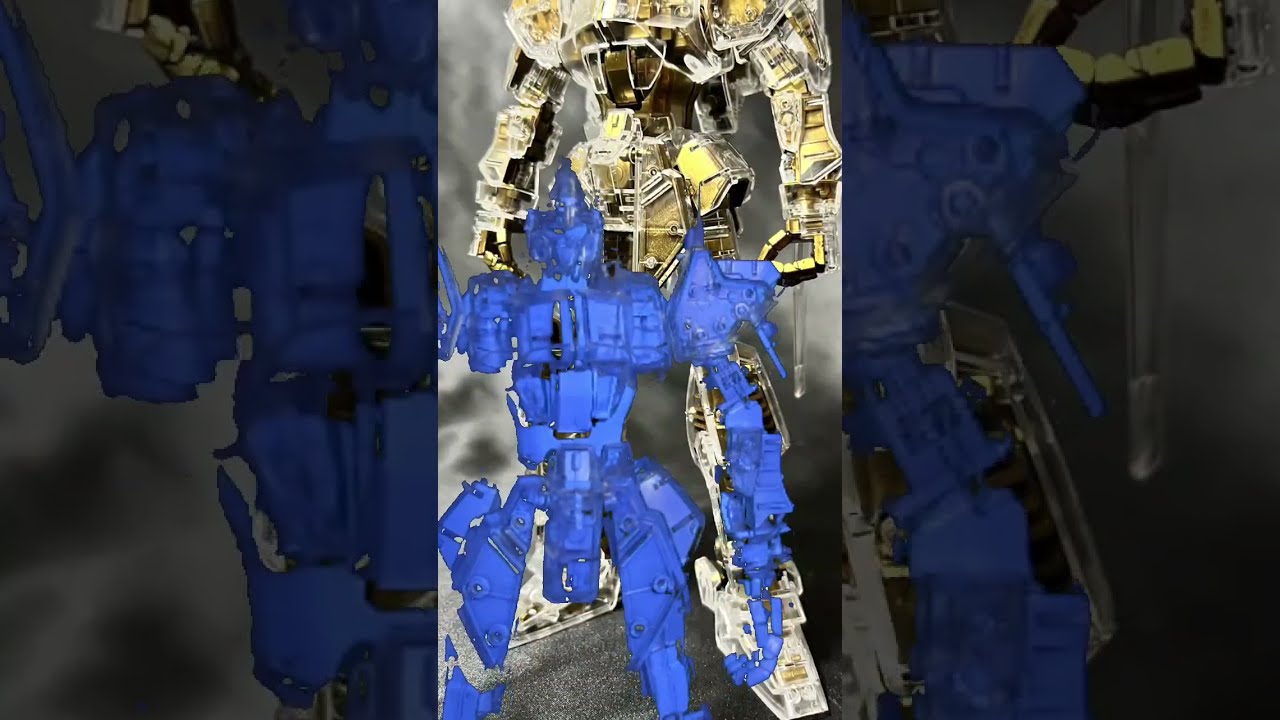 MG百式2.0メカニカルクリア　部分塗装完成品 MG 百式 Ver.2.0 メカニカルクリア 製作1 - ハルマキの備忘録