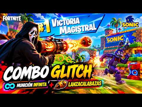 🚨 ¡2 GLITCHES ROTÍSIMOS en FORTNITE! ♾️ Munición Infinita + Lanzacalabazas 🎃🏆