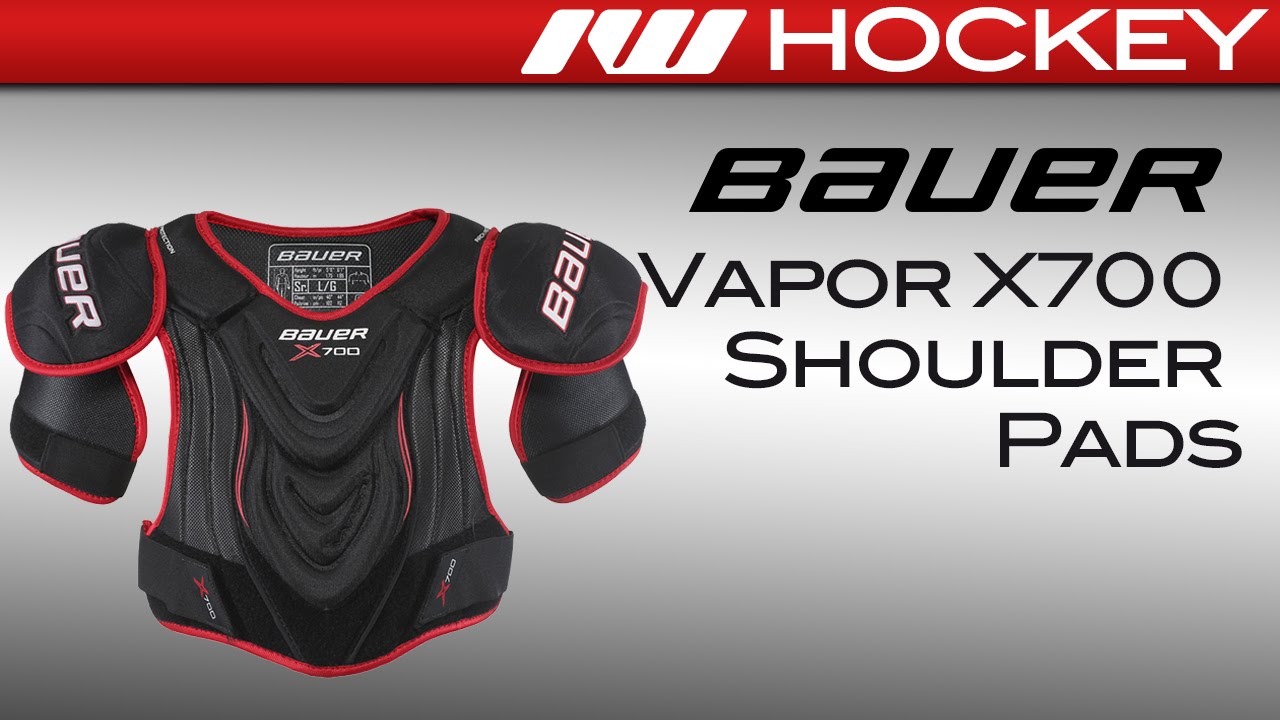 Bauer Vapor X700 Hockey Shoulder Pads Review YouTube